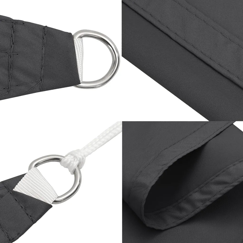 Para-sol estilo vela tecido oxford retangular 3x4,5 m