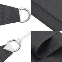 Para-sol estilo vela tecido oxford retangular 3x4,5 m