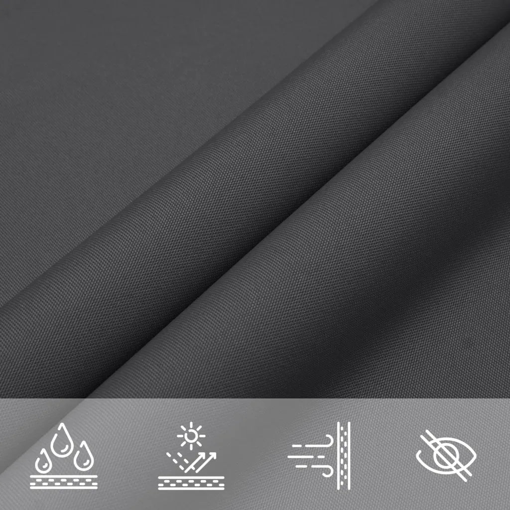 Para-sol estilo vela tecido oxford retangular 3x4,5 m