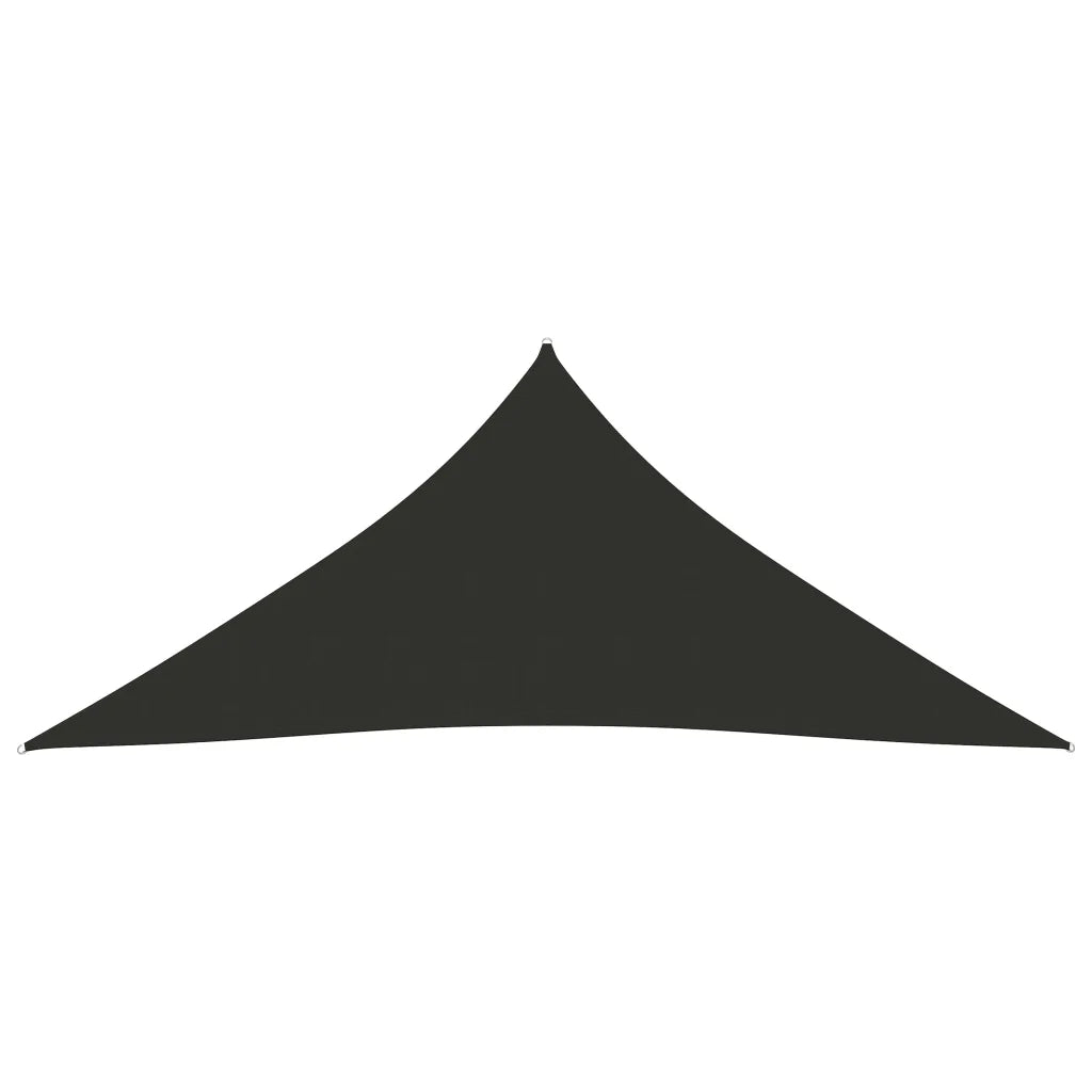 Para-sol estilo vela tecido oxford triangular 4x5x5 m