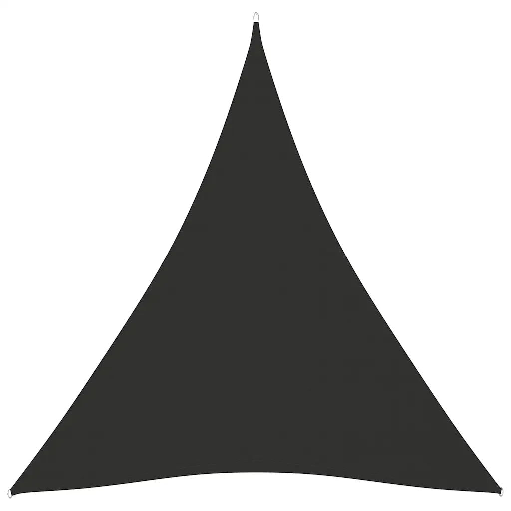 Para-sol estilo vela tecido oxford triangular 4x5x5 m