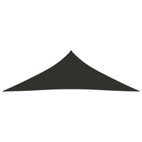 Para-sol estilo vela tecido oxford triangular 5x5x6 m