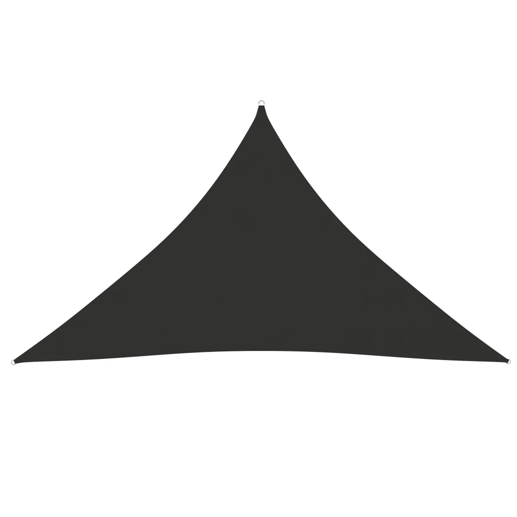 Para-sol estilo vela tecido oxford triangular 5x5x6 m