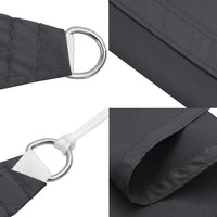 Para-sol estilo vela tecido oxford triangular 6x6x6 m
