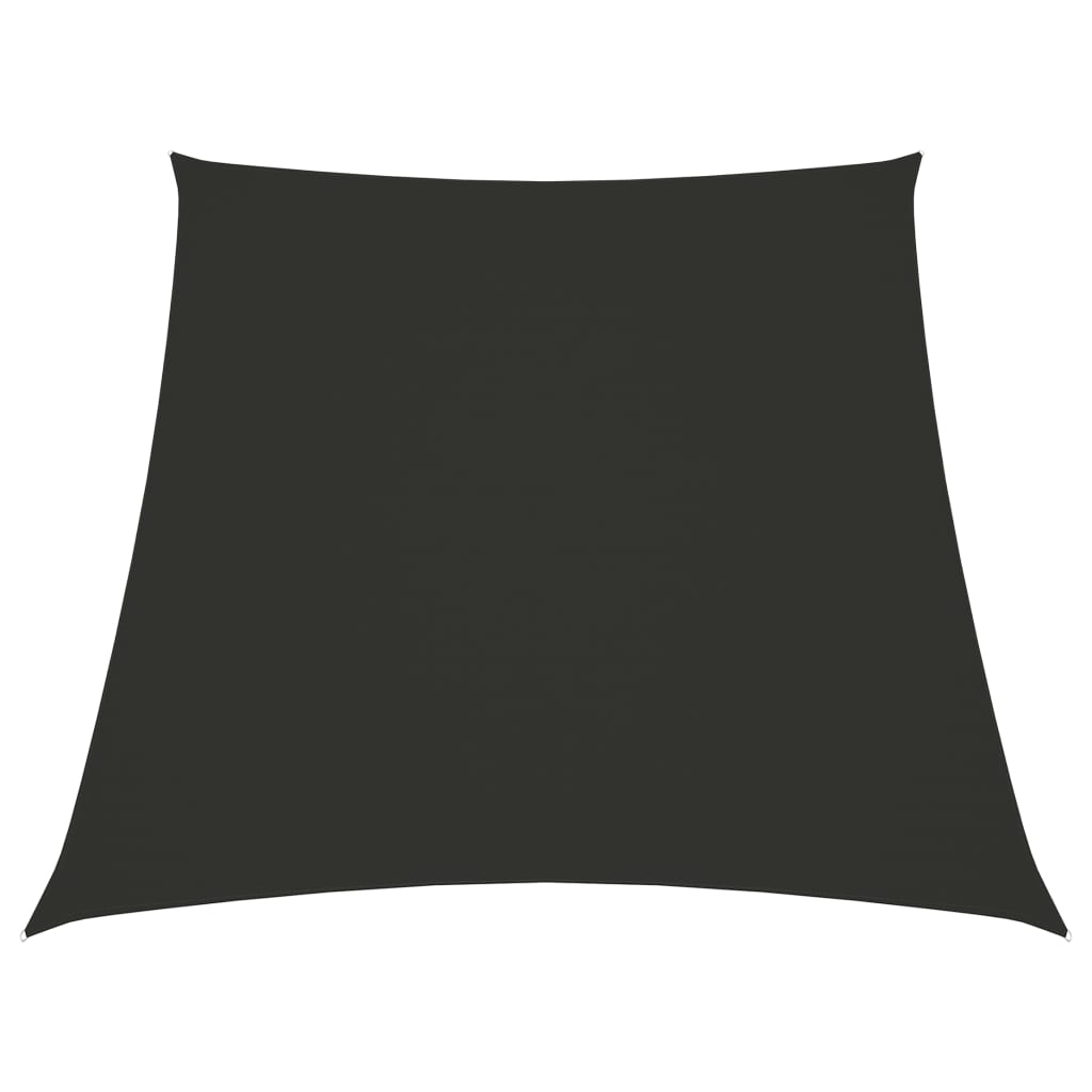 vidaXL Para-sol estilo vela tecido oxford trapézio 2/4x3 m antracite