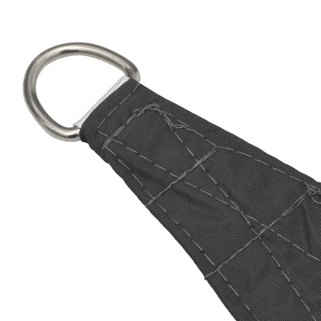 vidaXL Para-sol estilo vela tecido oxford trapézio 2/4x3 m antracite