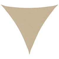 Para-sol estilo vela tecido oxford triangular 3x3x3 m