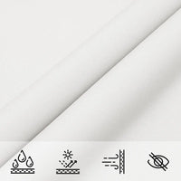 Para-sol estilo vela tecido oxford quadrado 2x2 m
