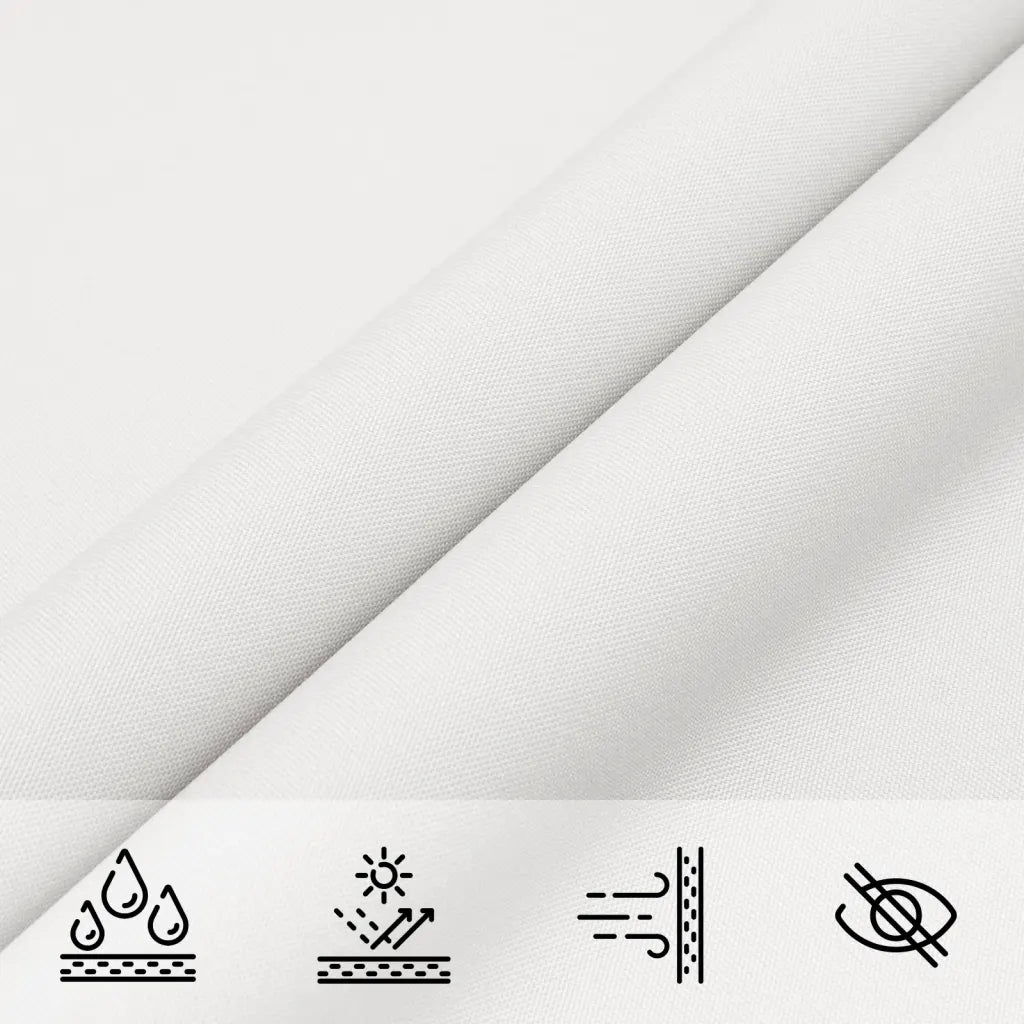 Para-sol vela tecido oxford triangular 3,5x3,5x4,9 m
