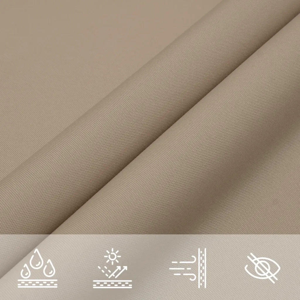 Para-sol vela tecido oxford quadrado 2x2 m