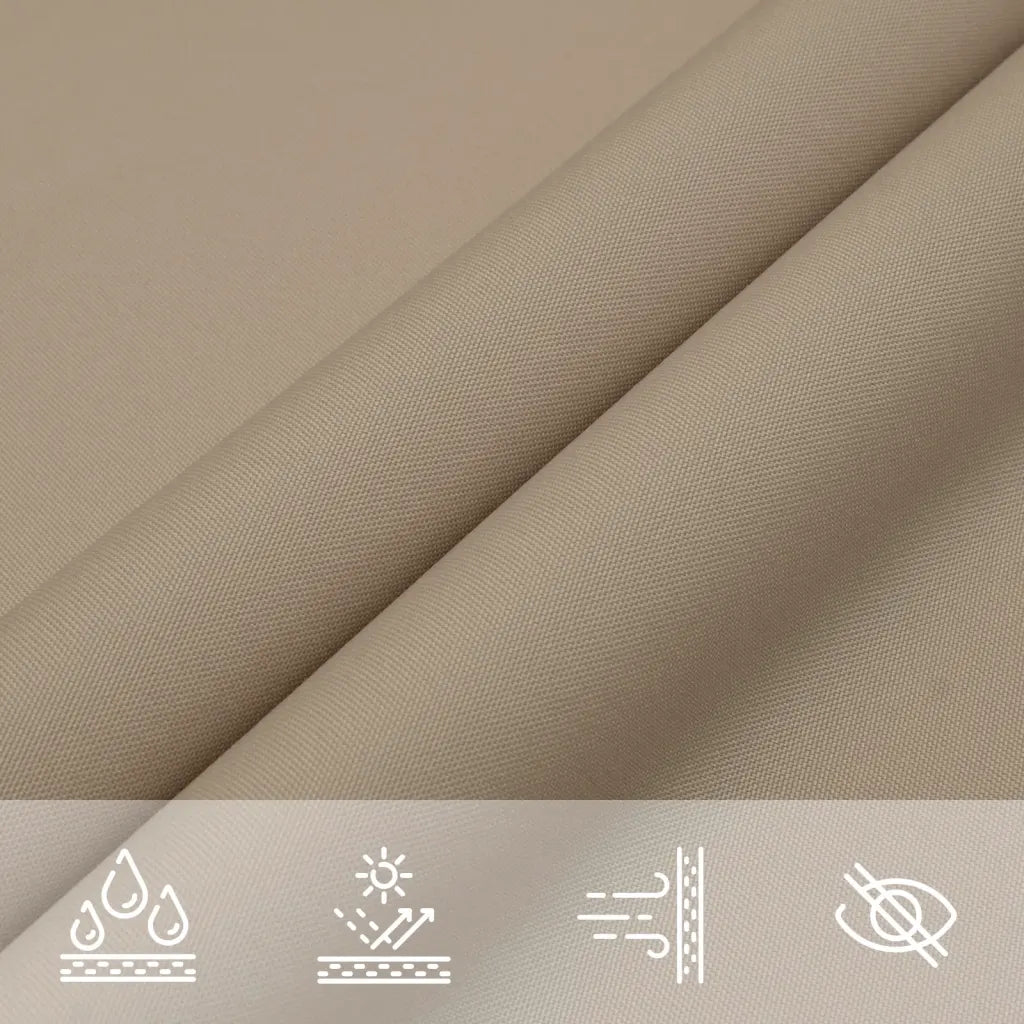 Para-sol vela tecido oxford quadrado 4x4 m