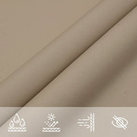 Para-sol vela tecido oxford quadrado 5x5 m