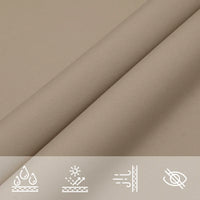 Para-sol tecido oxford retangular 6x8 m