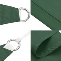 Para-sol vela tecido oxford quadrangular 3,6x3,6 m -escuro