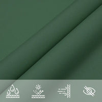 Para-sol vela tecido oxford retangular 2x5 m -escuro