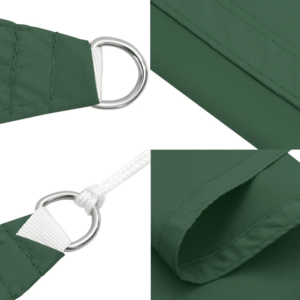 Para-sol vela tecido oxford triangular 3x3x3 m -escuro