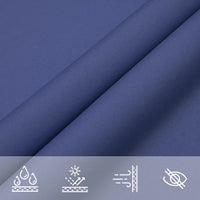 Para-sol estilo vela quadrado 4x4 m tecido oxford