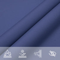 Para-sol estilo vela tecido oxford quadrado 5x5 m
