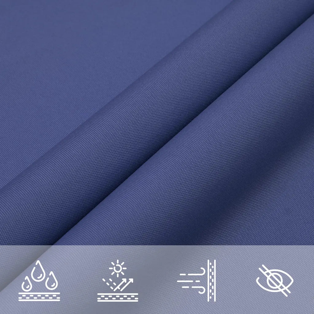 Para-sol estilo vela tecido oxford retangular 3x6 m