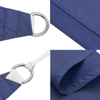 Para-sol estilo vela tecido oxford triangular 3x4x4 m