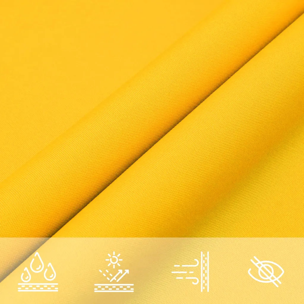 Para-sol estilo vela tecido oxford retangular 3,5x4,5 m