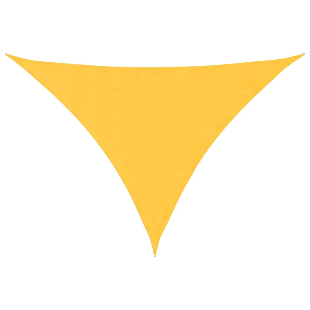 Para-sol estilo vela tecido oxford triangular 4x5x6,4 m