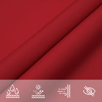 Para-sol estilo vela tecido oxford quadrado 3x3 m