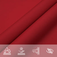 Para-sol estilo vela tecido oxford retangular 2,5x4 m