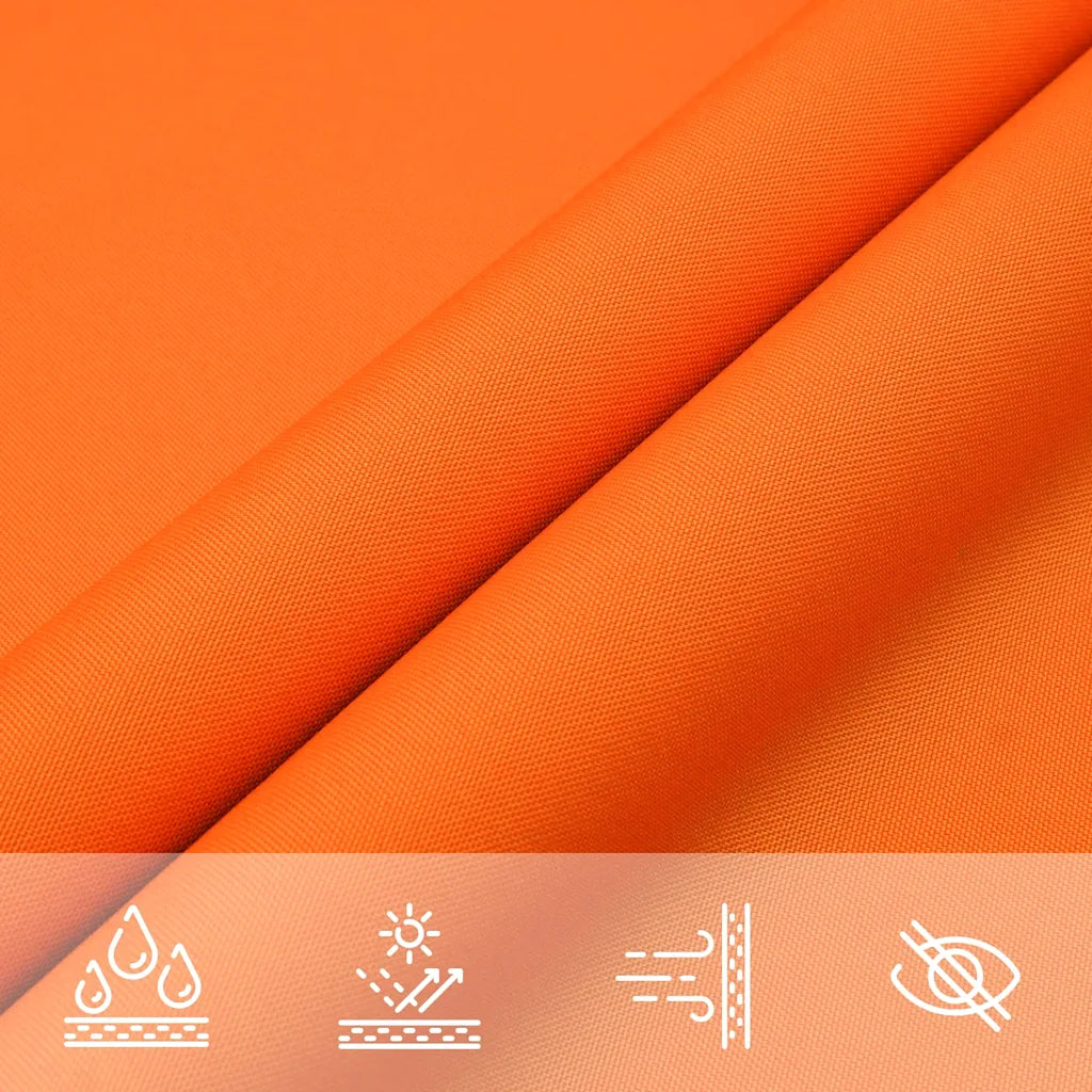 Para-sol estilo vela tecido oxford retangular 3x4 m