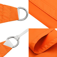 Para-sol estilo vela tecido oxford retangular 3,5x4,5 m
