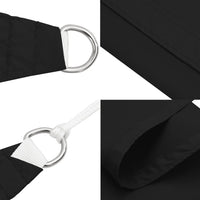 Para-sol estilo vela tecido oxford retangular 2x3,5 m