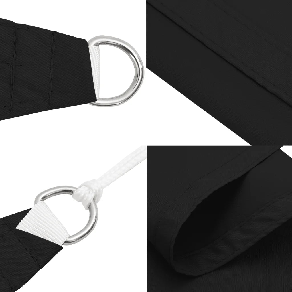Para-sol estilo vela tecido oxford retangular 2,5x5 m