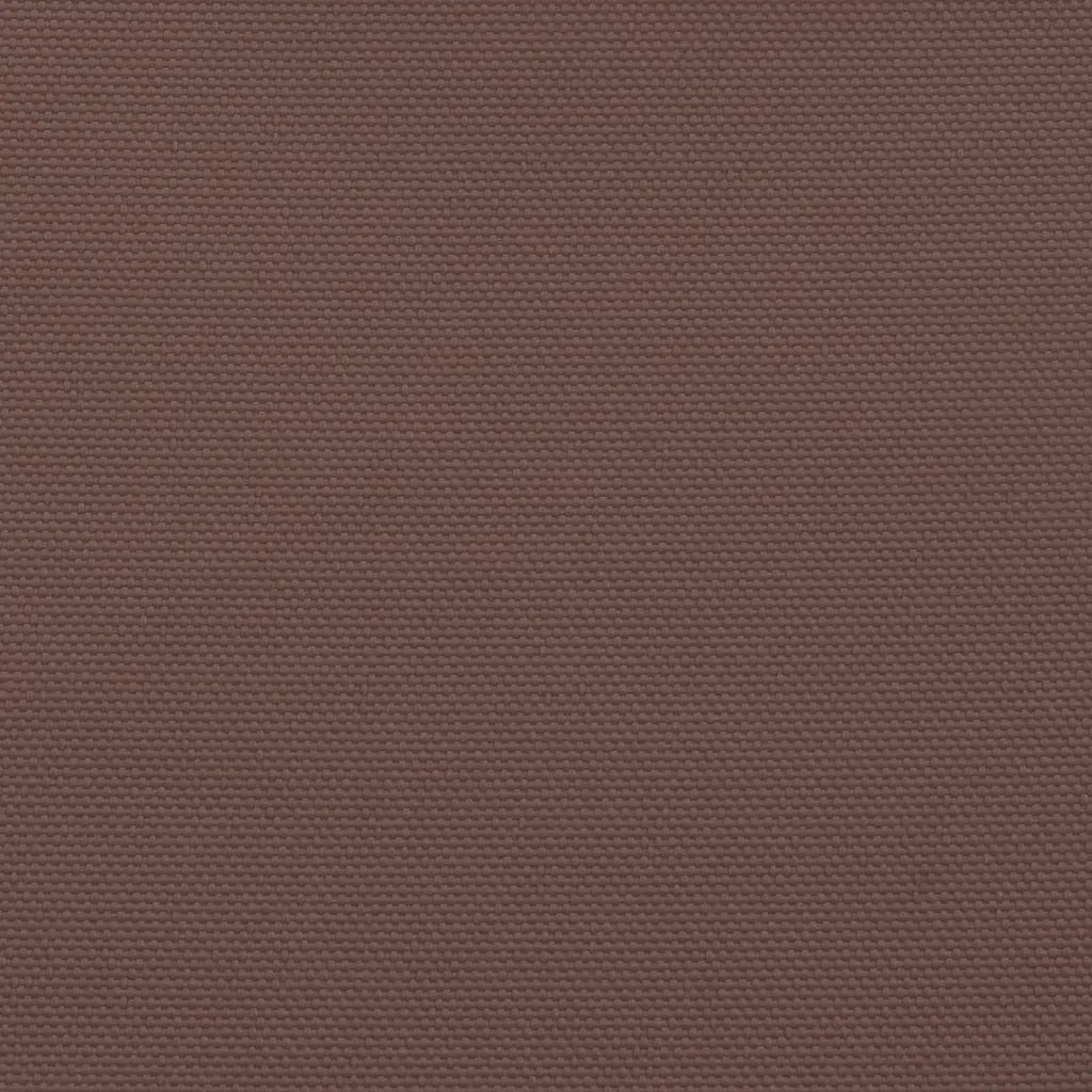 Para-sol estilo vela tecido oxford quadrado 6x6 m castanho