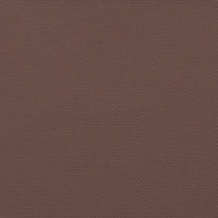 Para-sol estilo vela tecido oxford retangular 2,5x3,5m castanho