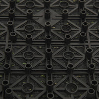 vidaXL Ladrilhos de relva artificial 11 pcs 30x30 cm verde