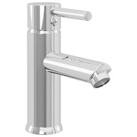 vidaXL Torneira para lavatório de casa de banho 130x176 mm cromado