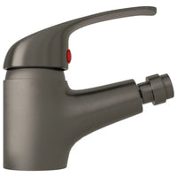 Torneira misturadora p/ bidé de casa de banho 13x12 cm cinzento