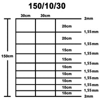 Cerca de jardim 50x1,5 m aço galvanizado