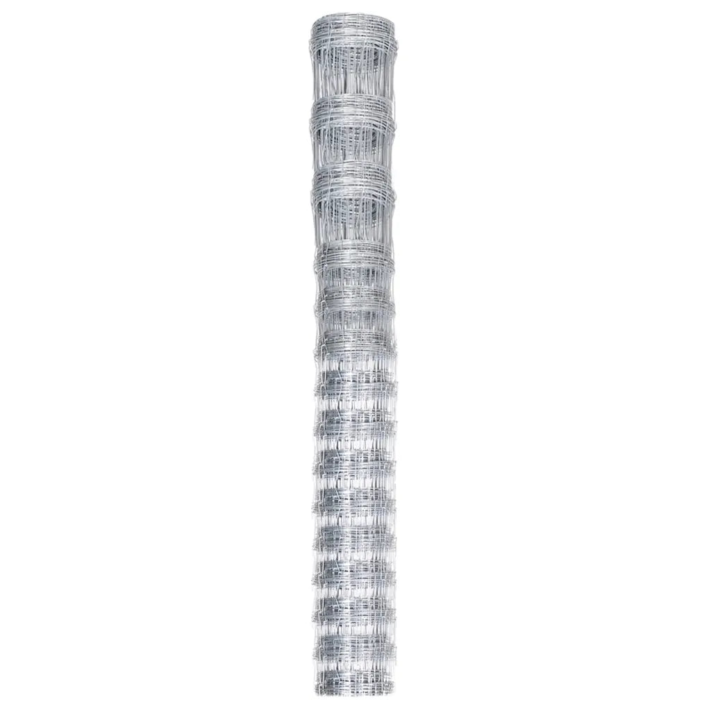 Cerca de jardim 50x1,6 m aço galvanizado