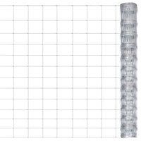 Cerca de jardim 50x1,25 m aço galvanizado