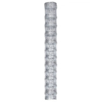 Cerca de jardim 50x1,25 m aço galvanizado