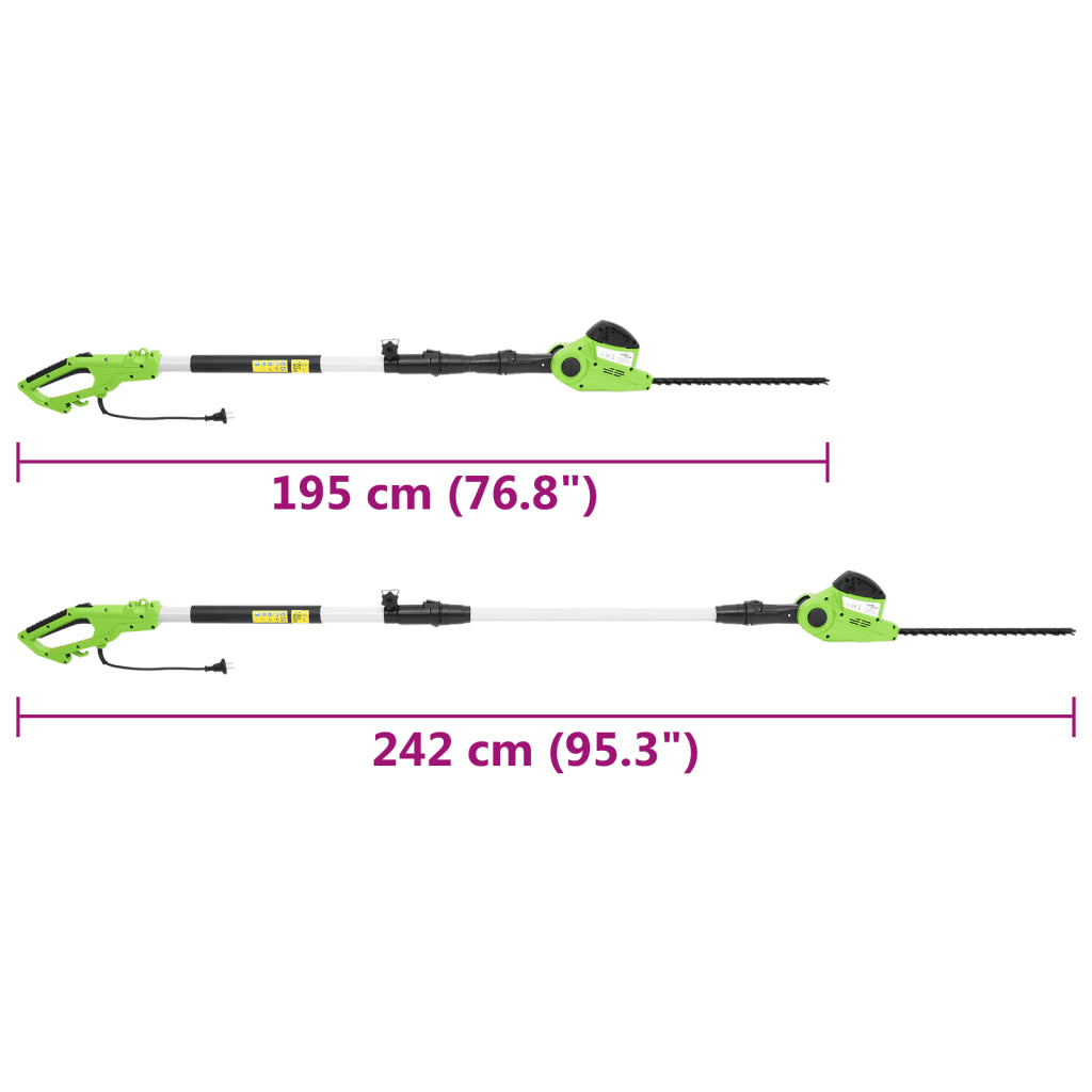 Corta-sebes telescópico elétrico 41 cm 550 W