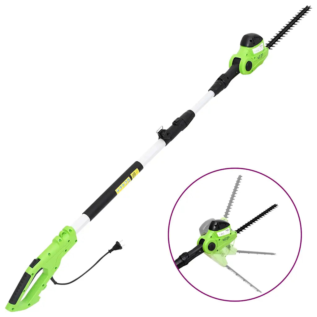 Motosserra telescópica e corta-sebes 25/41 cm 710/550 W