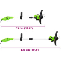 Aparador de relva telescópico elétrico 29 cm 550 W