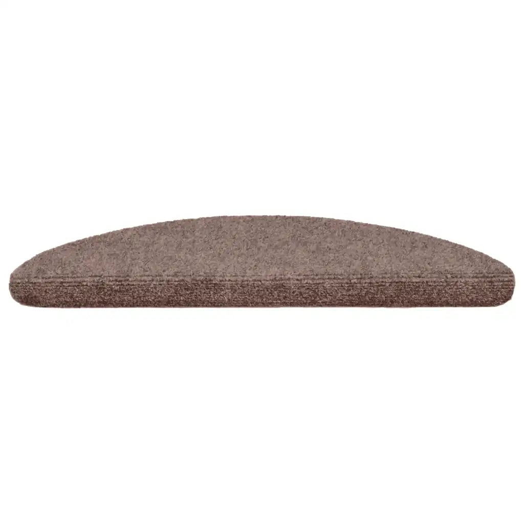 Tapetes de escada autoadesivos 5 peças 56x17x3 cm  claro meia-lua