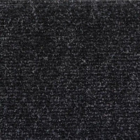 Tapetes de escada autoadesivos 10 peças 56x17x3 cm pretos semicirculares