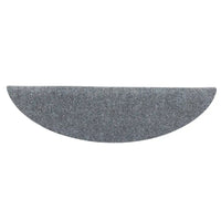 Tapetes de escada autoadesivos 10 pcs 56x17x3 cm cinzento-claro
