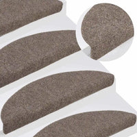 Tapetes de escada autoadesivos 5 peças 56x17x3 cm  semicircular
