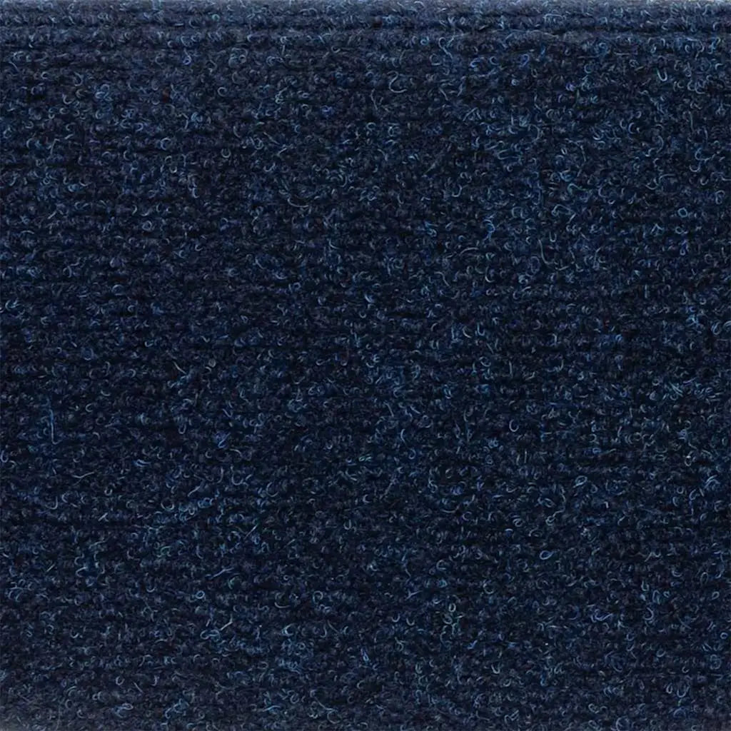 Tapetes de escada autoadesivos 5 peças 56x17x3 cm -marinho semicircular
