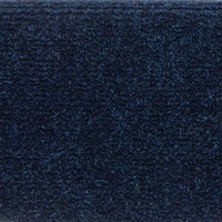 Tapetes de escada autoadesivos 5 peças 56x17x3 cm -marinho semicircular